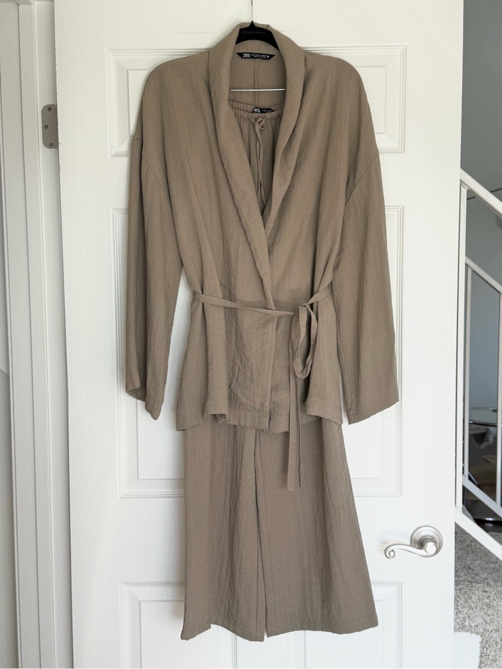 Zara Linen Kimono Set Size M-L - Picture 1 of 10